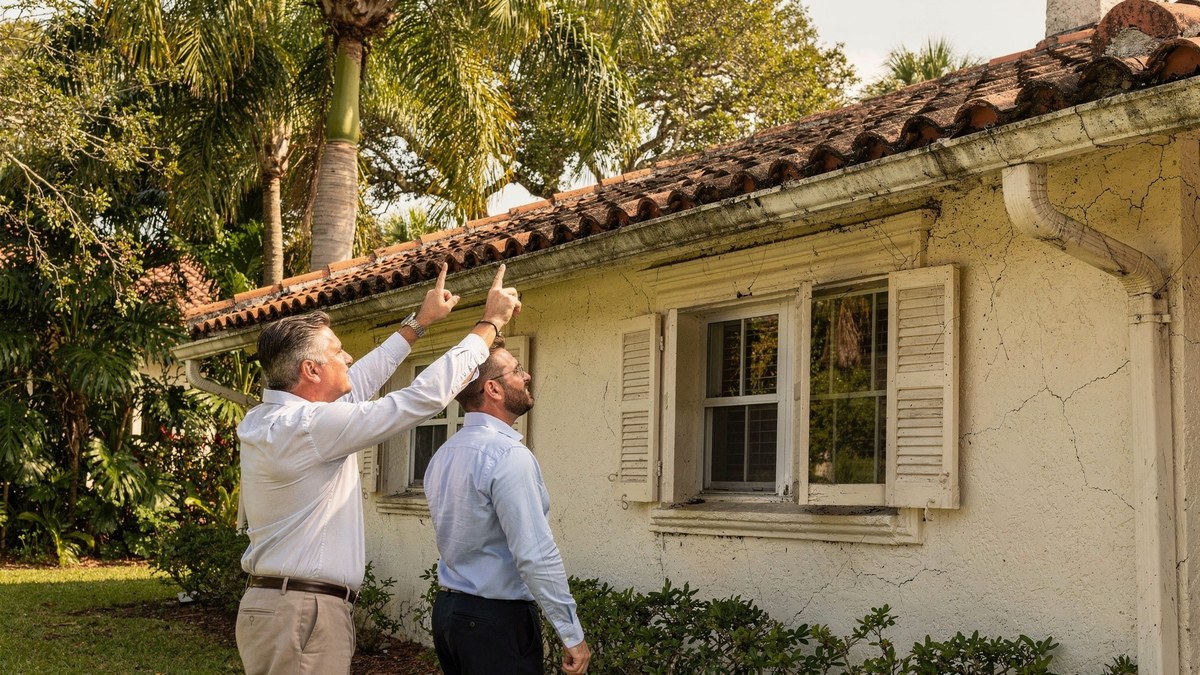 An older Coral Gables home may need separate permit, historic-review, condition, insurance, and record checks.