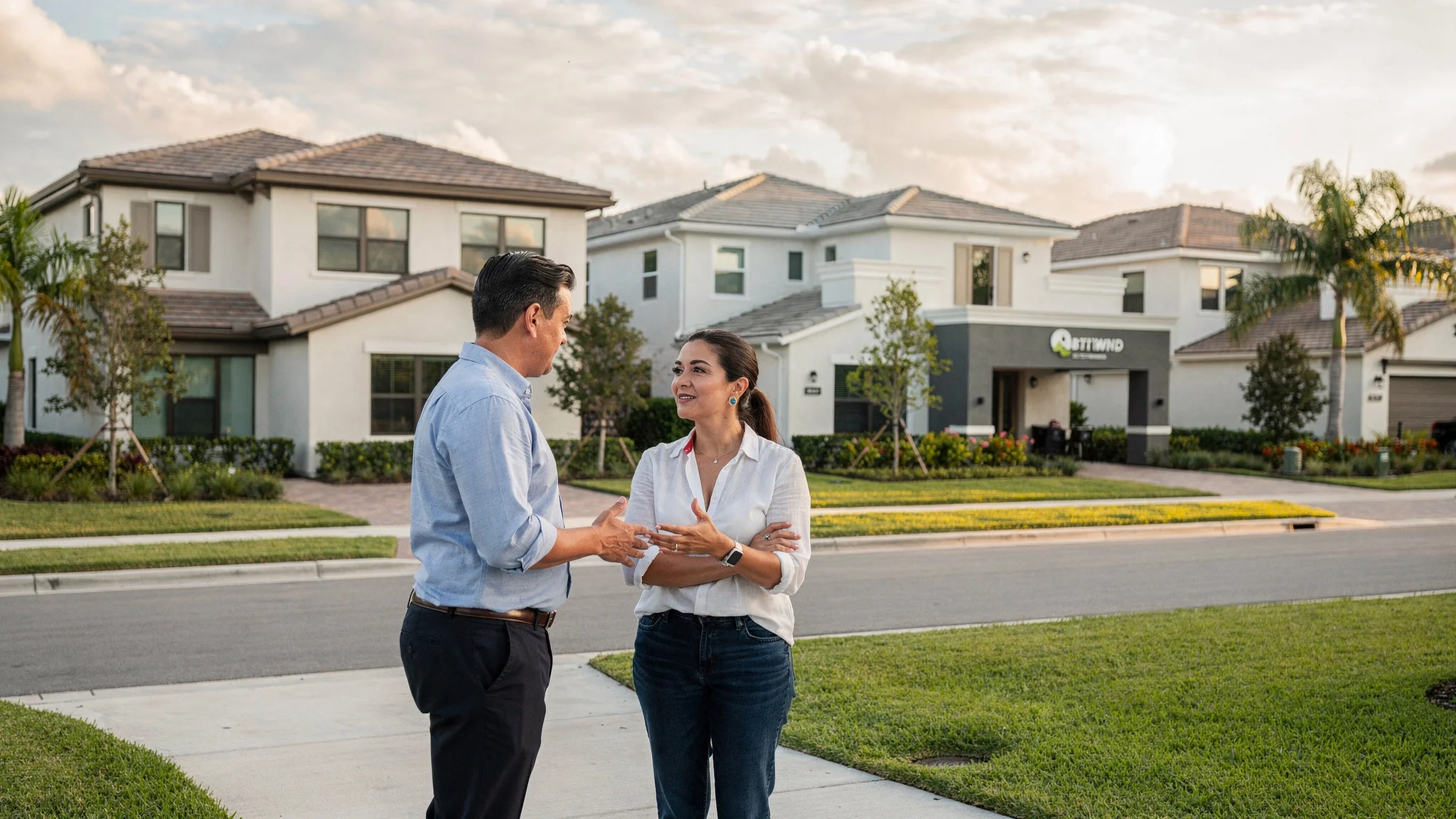 Buyer and independent real-estate professional preparing before contacting or visiting a South Florida new-home builder.
