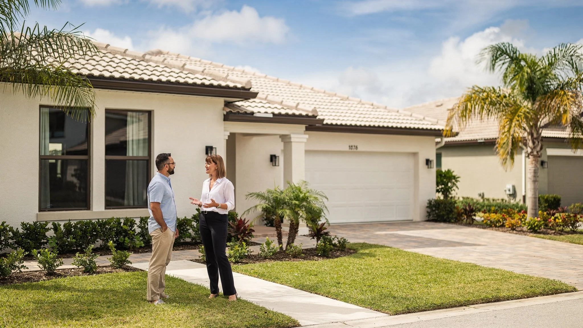 Buyer and independent professional preparing carefully before committing to a South Florida new-construction purchase.