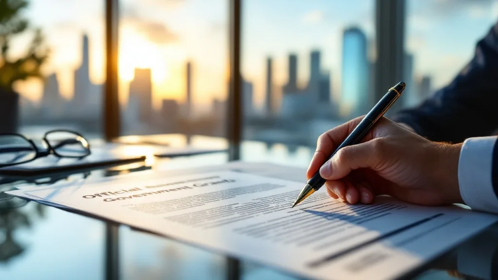 South Florida homebuyer grants Broward Palm Beach — real estate advisor reviewing official government grant documents with city skyline