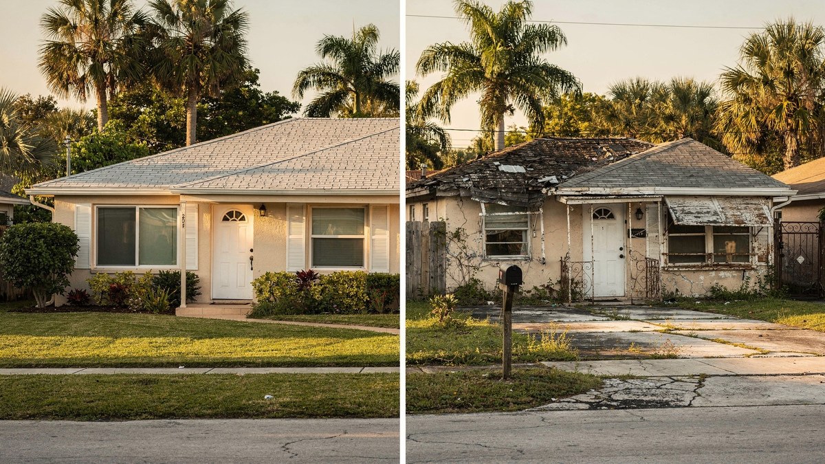 Two Florida City homes may have very different repair and ownership costs.