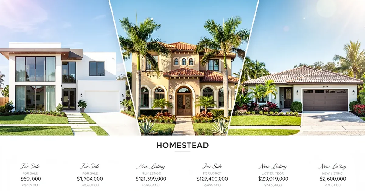 Homes for sale in Homestead Florida near parks, Turnpike access, and South Dade communities