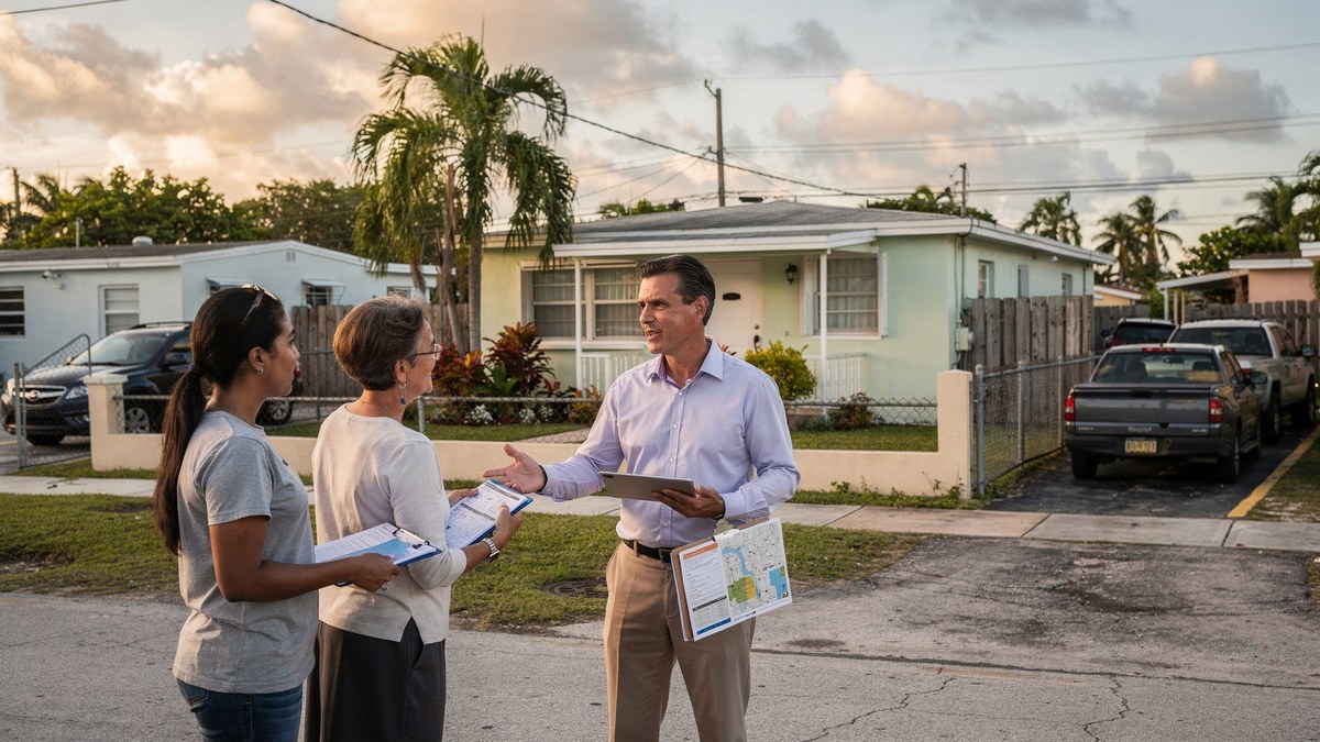 Homebuyers check the exact Leisure City-area property before comparing county services and costs.
