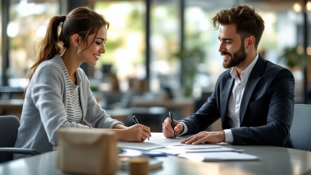Earnest money wire transfer Florida — buyer and agent reviewing earnest money wiring instructions after offer accepted in South Florida