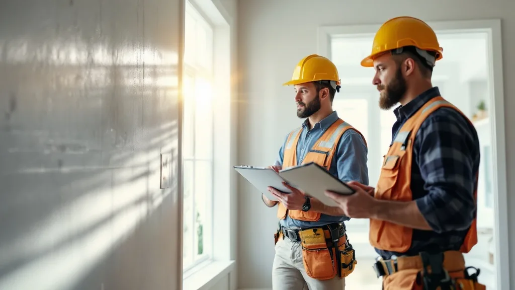 South Florida home inspection team — licensed GC and inspectors reviewing property condition during inspection period after offer accepted