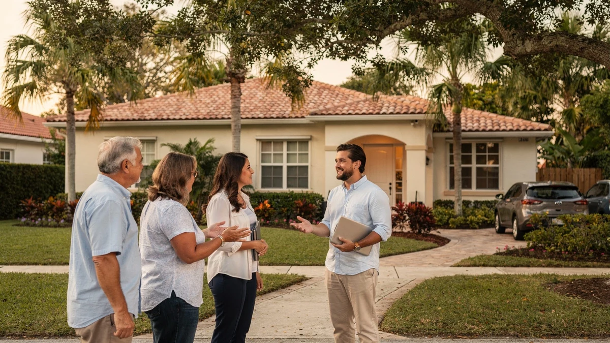 Coral Gables homes and residential streets