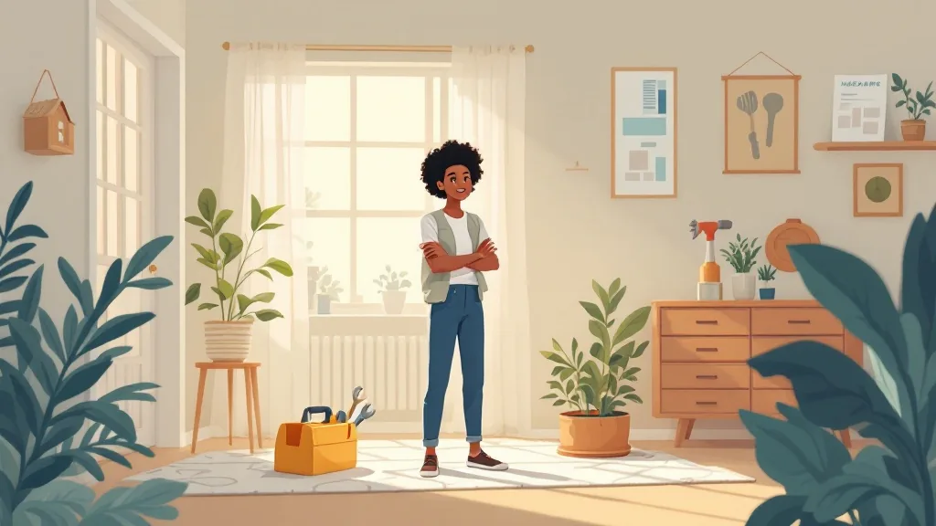 New homeowner understanding the long-term responsibilities connected to a mortgage