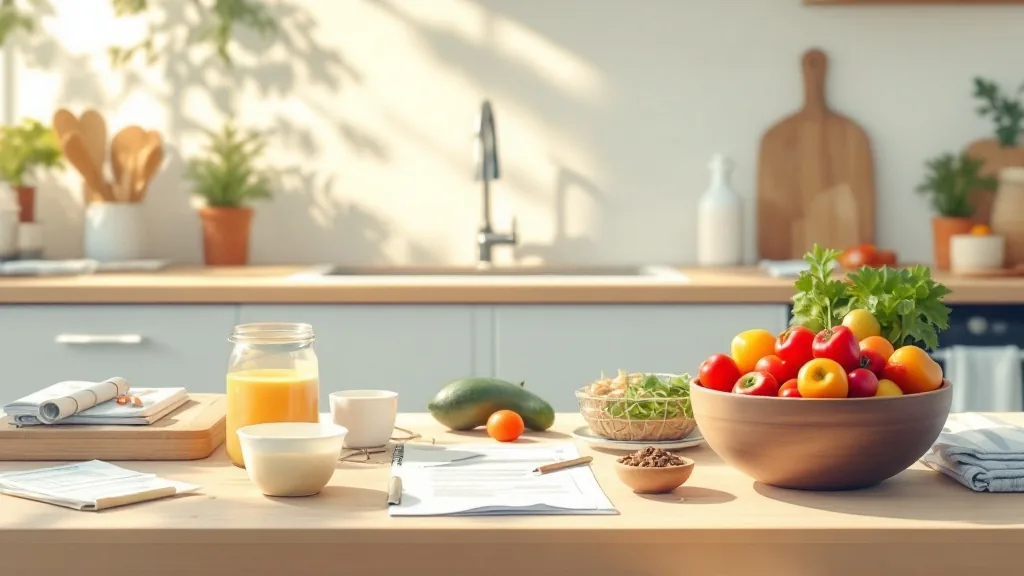 Recipe ingredients analogy showing preparation materials organized before a lender conversation